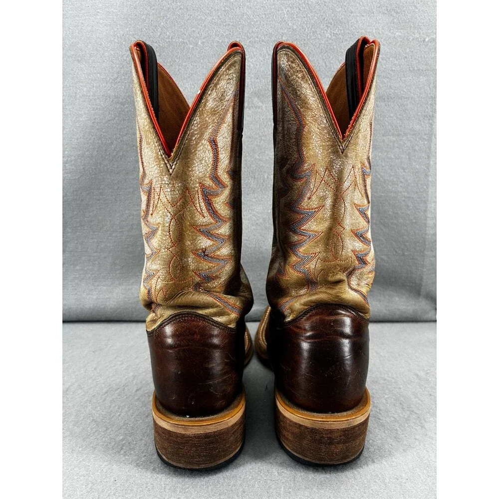 Justin Bent Rail BR760 Cowboy Riding Boots Men's Size 6 EE - Made in The USA